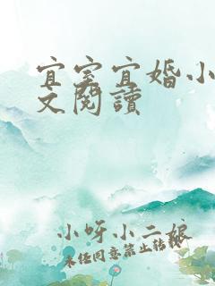 宜室宜婚小说全文阅读