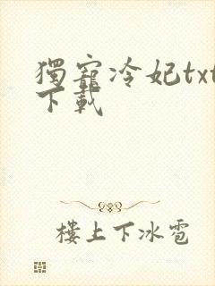 独宠冷妃txt下载