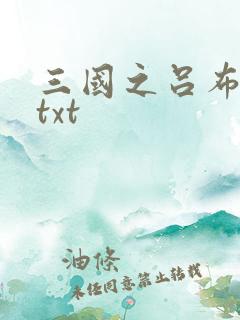 三国之吕布新传txt