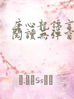 唐心龙锦言免费阅读无弹窗