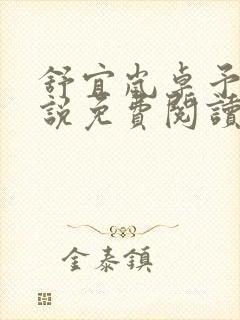 舒宜岚卓予淮小说免费阅读全文