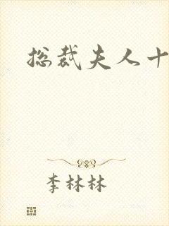 总裁夫人十八岁