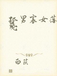 孤男寡女落瑛纷飞