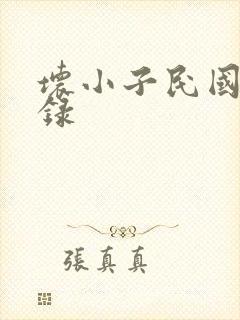 坏小子民国穿越录