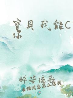 宝贝 我能C哭你