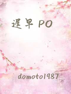 迟早 PO