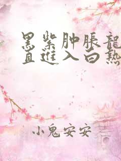 黑紫肿胀龙根直直进入白热