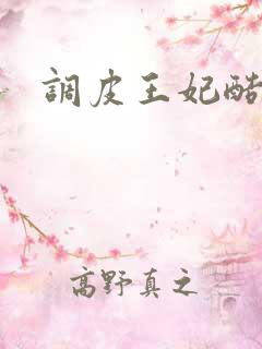 调皮王妃酷王爷