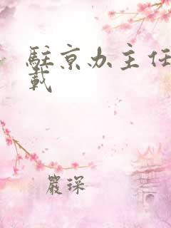 驻京办主任 下载