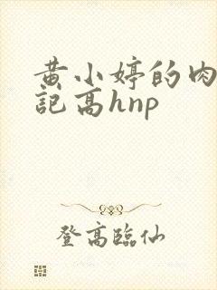黄小婷的肉欲日记高hnp