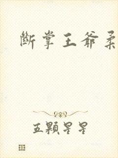 断掌王爷柔水妃