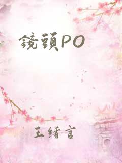镜头PO