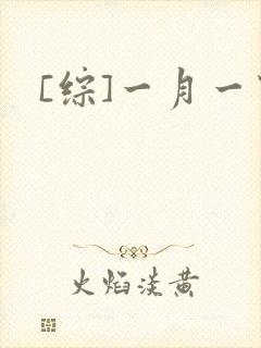 [综]一月一穿