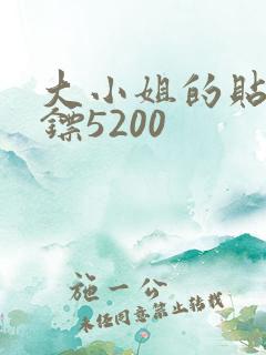 大小姐的贴身保镖5200