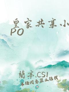 皇家共享小公主PO