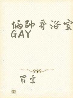 俩帅哥浴室互攻GAY