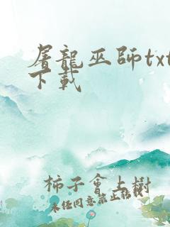 屠龙巫师txt下载