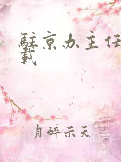 驻京办主任 下载