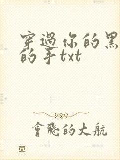 穿过你的黑发我的手txt