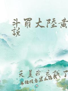 斗罗大陆黄化小说