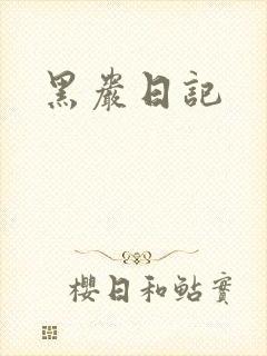 黑岩日记