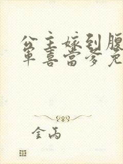 公主嫁到腹黑将军喜当爹免费