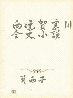 向晚贺寒川免费全文小说