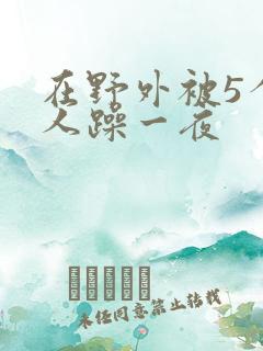 在野外被5个男人躁一夜