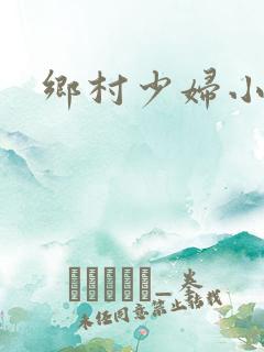乡村少妇小说