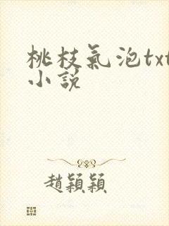 桃枝气泡txt小说