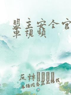 盟主安全官开火车视频