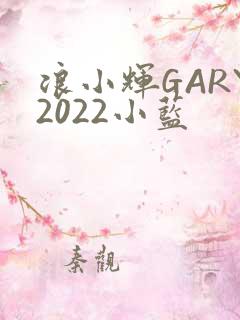 浪小辉GARY2022小蓝