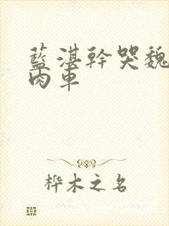 蓝湛干哭魏无羡肉车