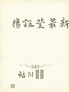 杨钰莹最新小说