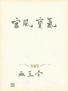 官风宝气
