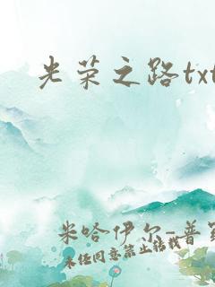 光荣之路txt