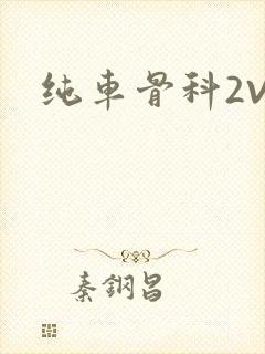 纯车骨科2V1