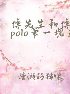 傅先生和傅太太polo笔一块五花肉