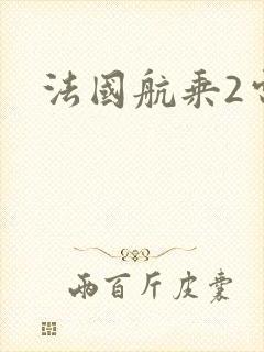 法国航乘2电影