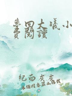 梦回大曦小说免费阅读