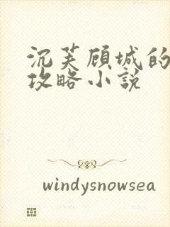 沉芙顾城的优质攻略小说