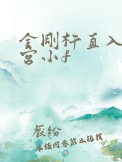 金刚杵直入莲花宫小f