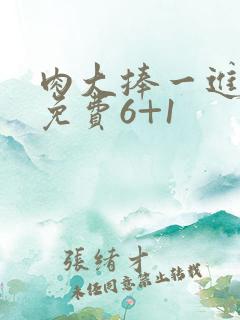 肉大捧一进一出免费6+1