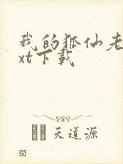 我的狐仙老婆txt下载