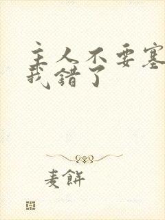 主人不要塞东西我错了