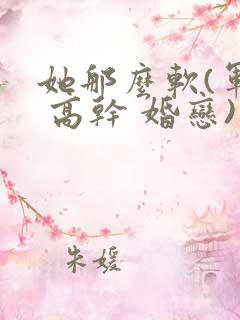 她那么软(军婚 高干 婚恋)完结