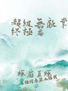 超级无敌掌门人终极篇