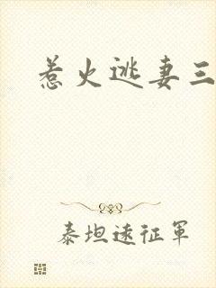 惹火逃妻三带一