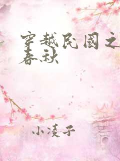 穿越民国之少帅春秋