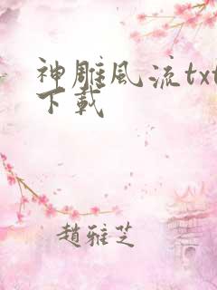 神雕风流txt下载